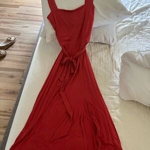 Sugar lips Red midi  Dress